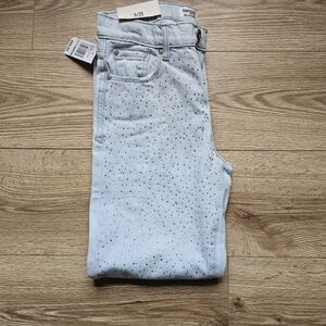 Kendall & Kylie Sky Blue Studded Skinny Jeans